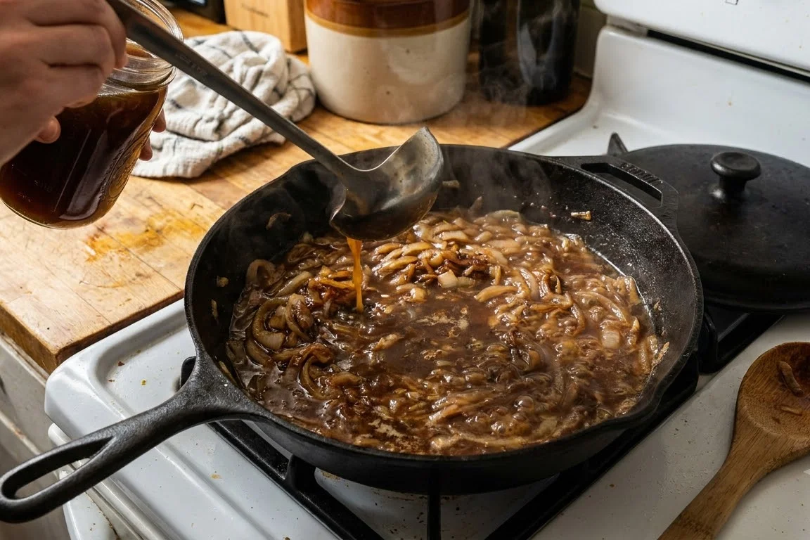 Step 6 - Savory Beef and Gravy