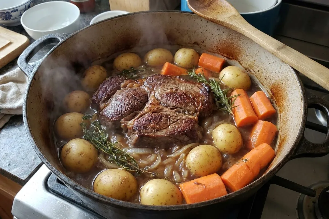 Step 7 - Tender Herb Pot Roast