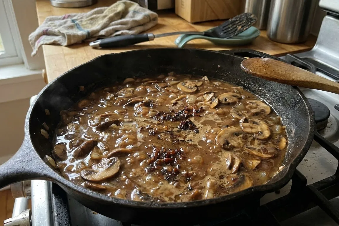 Step 7 - Classic Creamy Beef Stroganoff