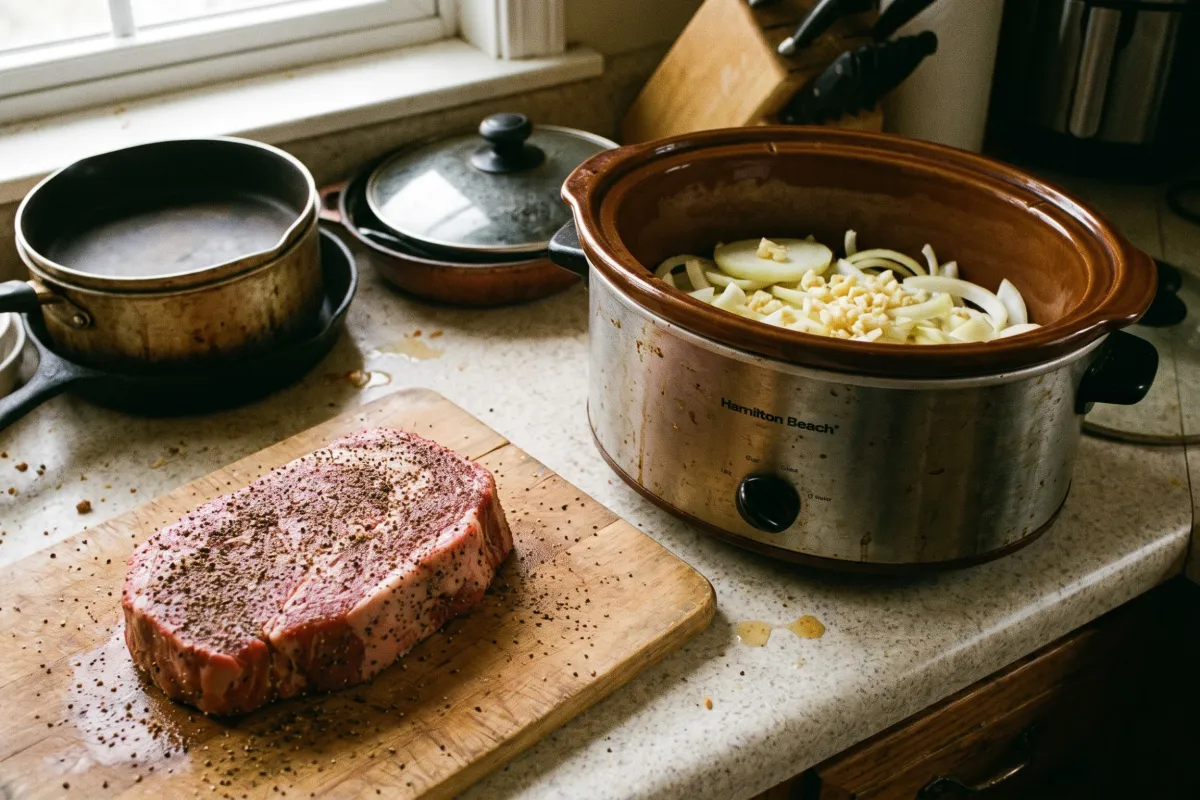 Step 1 - Mississippi Pot Roast