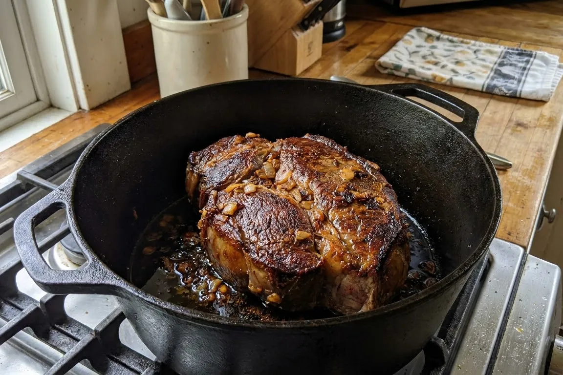 Step 2 - Tender Herb Pot Roast