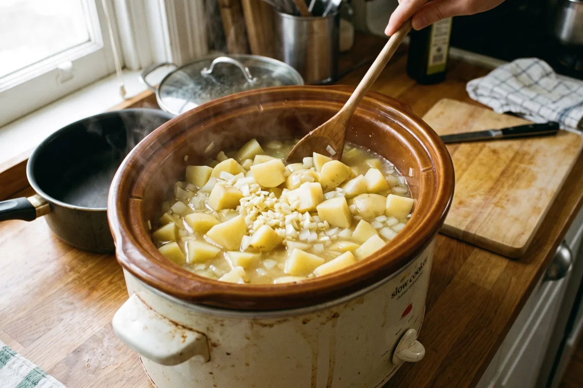 Step 3 - Loaded Baked Potato Soup