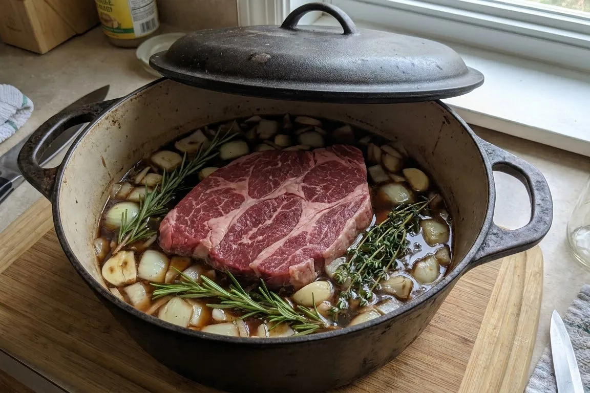 Step 6 - Tender Herb Pot Roast