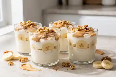 Peanut Butter Banana Greek Yogurt Cups view 1