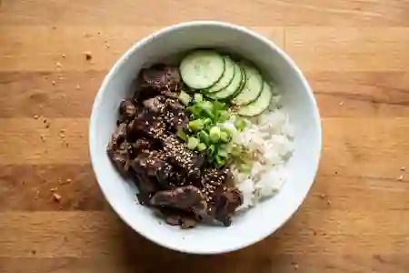 Sweet Korean Beef Bowls view 1