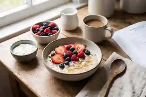 Greek Yogurt Berry Protein Oats view 3