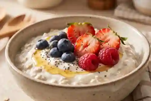 Greek Yogurt Berry Protein Oats view 4