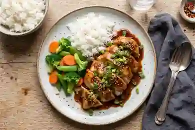 Sweet Honey Garlic Chicken view 3