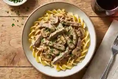 Creamy Beef Stroganoff view 1