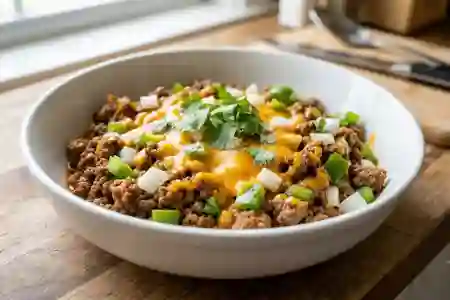 Cheesy Beef Taco Filling view 2
