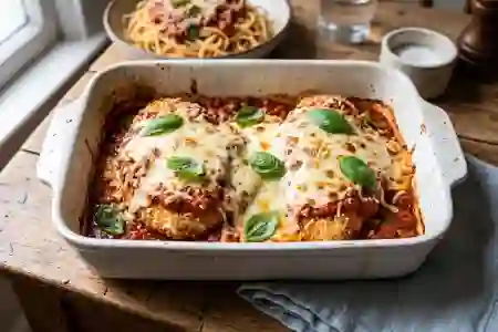 Cheesy Chicken Parmesan view 1