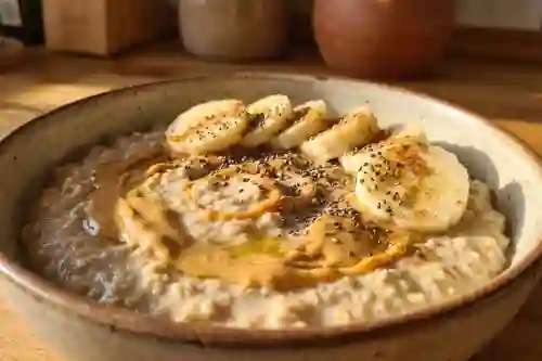 Peanut Butter Banana Protein Oats view 4