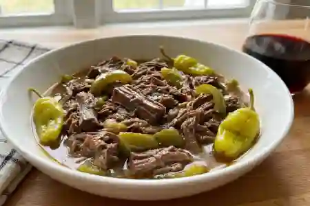 Slow Cooked Italian Beef view 2