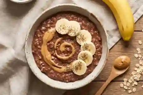Chocolate Peanut Butter Protein Oatmeal view 1