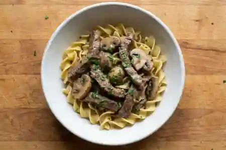 Classic Creamy Beef Stroganoff view 2