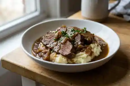 Savory Beef and Gravy view 1