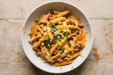 Creamy Buffalo Chicken Pasta view 1