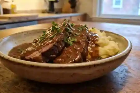 Savory Beef and Gravy view 2