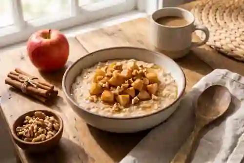 Cinnamon Apple Protein Oatmeal Bowl view 2